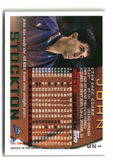 John Stockton 1996-97 Topps #123