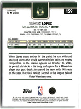 Brook Lopez 2025-26 Topps Chrome Prism Refractor #159