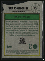Tre Johnson III 2025-26 Bowman Rookie Of The Year Favorites #RY-6