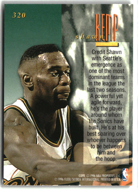 Shawn Kemp 1995-96 Ultra #320