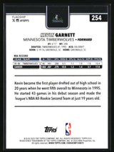 Kevin Garnett 2025-26 Topps Rainbow Foilboard #254