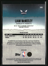 Liam McNeeley 2025-26 Topps Signature Class Chrome Refractors #141