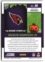 Marvin Harrison Jr. 2024 Score-A-Treat Rising Stars Orange Pumpkin #38
