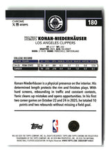 Yanic Konan-Niederhauser 2025-26 Topps Chrome Update #180