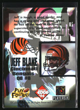 Jeff Blake 1996 Collector's Edge Ripped #R1