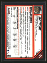 Jim Thome 2007 Bowman Chrome X-Fractors #187 #/250