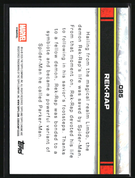 Rek-Rap 2026 Topps Chrome Marvel Comics #95