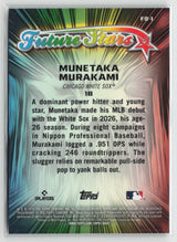 Munetaka Murakami 2026 Topps Chrome Future Stars #FS-1