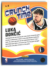 Luka Doncic 2024-25 Donruss Crunch Time #8