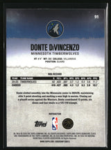 Donte DiVincenzo 2025-26 Topps Signature Class Chrome Refractors #91