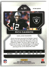 Rich Gannon 2021 Panini Prizm Pink #184