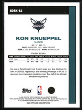 Kon Knueppel 2025-26 Topps 1980-81 Topps Basketball #80BK-53