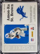 Amon-Ra St. Brown 2021 Panini Encased Substantial Rookie Swatches #SRS-ASB 57/60