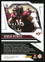 Aeneas Peebles 2025 Panini Prizm Draft Picks #145