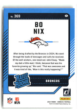 Bo Nix 2024 Donruss #369