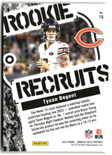 Tyson Bagent 2023 Donruss Optic Rookie Recruits #16