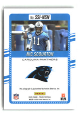 Nic Scourton 2025 Panini Prizm Significant Signatures #SSI-NSN