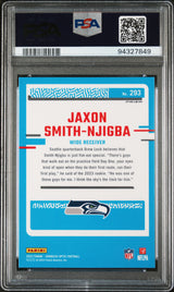 Jaxon Smith-Njigba 2023 Panini Donruss Optic Pink #293 PSA 10