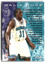 Malik Rose 1996-97 SkyBox Premium #233