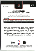 Deandre Ayton 2025-26 Topps Chrome Prism Refractor #168