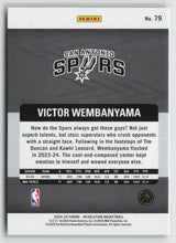 Victor Wembanyama 2024-25 Panini Revolution #79