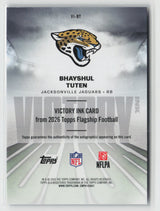 Bhayshul Tuten 2026 Topps Flagship Victory Ink #VI-BT