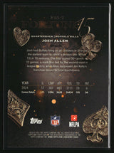 Josh Allen 2025 Topps Chrome Fortune 15 Refractor #F15-7