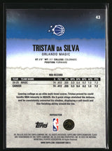 Tristan da Silva 2025-26 Topps Signature Class Chrome Refractors #43