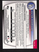 Victor Rodrigues 2025 Bowman Chrome Prospect Autographs #CPA-VR