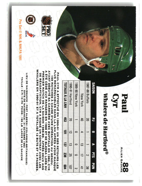 Rob Brown 1991-92 Pro Set French #80