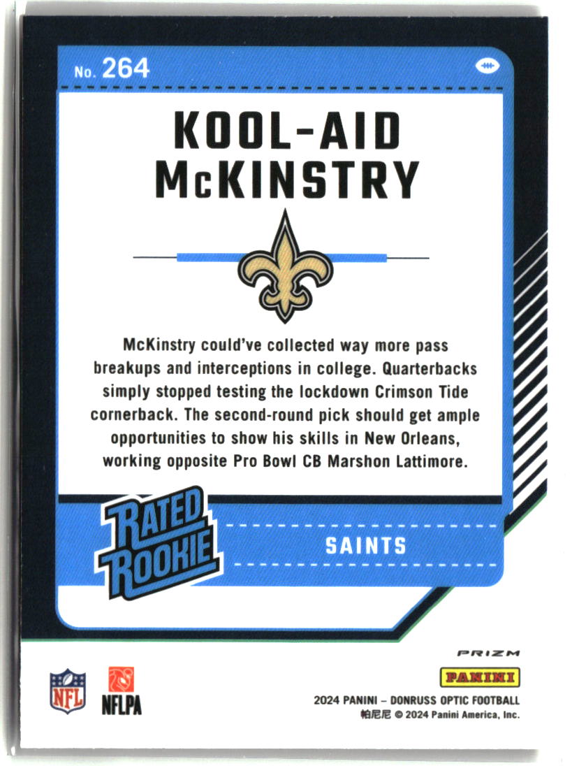 Kool-Aid McKinstry 2024 Donruss Optic Red Hyper #264
