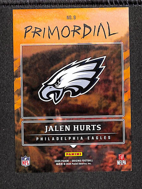 Jalen Hurts 2025 Panini Origins Primordial #9