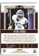 Dyami Brown 2021 Panini Legacy #196