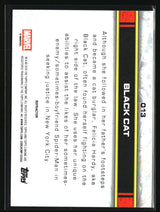 Black Cat 2026 Topps Chrome Marvel Comics Refractor #13