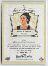 Bella Hines 2026 Upper Deck Goodwin Champions Glossy Black #53
