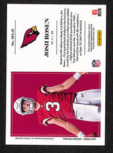 Josh Rosen 2018 Panini Encased Substantial Rookie Swatches #SRS-JR #/50