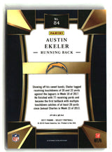 Austin Ekeler 2017 Panini Select #84