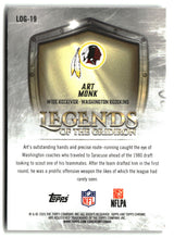 Art Monk 2025 Topps Chrome Legends of the Gridiron #LOG-19