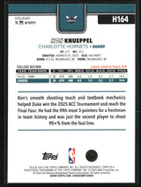 Kon Knueppel 2025-26 Topps Holiday #H164