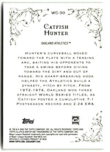 Catfish Hunter 2025 Topps Allen & Ginter Wicked Curves #WC-30