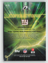 Jaxson Dart 2025 Topps Resurgence Conductors #C-13