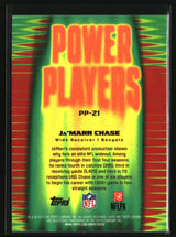 Ja'Marr Chase 2025 Topps Chrome Power Players #PP-21