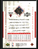 Michael Jordan 1999 Upper Deck Michael Jordan Athlete of the Century #47