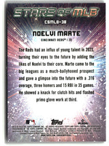Noelvi Marte 2024 Topps Stars of MLB Black #SMLB-38 #/25