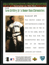 Ken Griffey Jr. 1998 Upper Deck Ken Griffey Jr.'s Home Run Chronicles #42