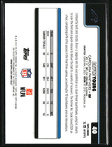 Bryce Young 2025 Topps Chrome Prism Refractor #40