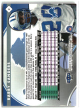 Barry Sanders 1998 Fleer Tradition #2