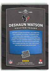 Deshaun Watson 2017 Donruss #345