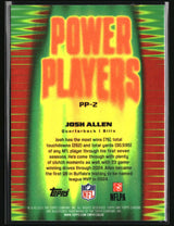 Josh Allen 2025 Topps Chrome Power Players #PP-2
