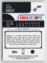 Ace Bailey 2025-26 Hoops #38
